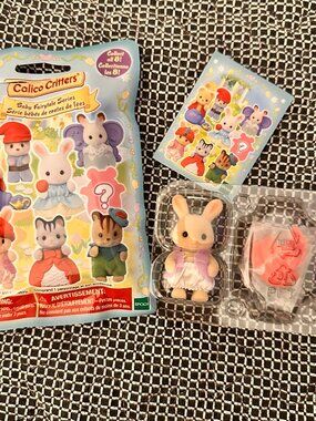 CALICO CRITTERS "BABY FAIRYTALE" SERIES- OPENED BAG, HENRY!